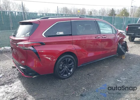 2024 Toyota Sienna Xse from USA, damaged, VIN 5TDDRKEC0RS211165